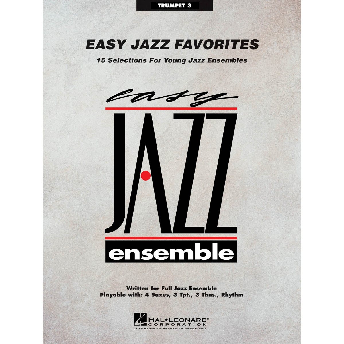 Easy Jazz Favorites - Trumpet 3