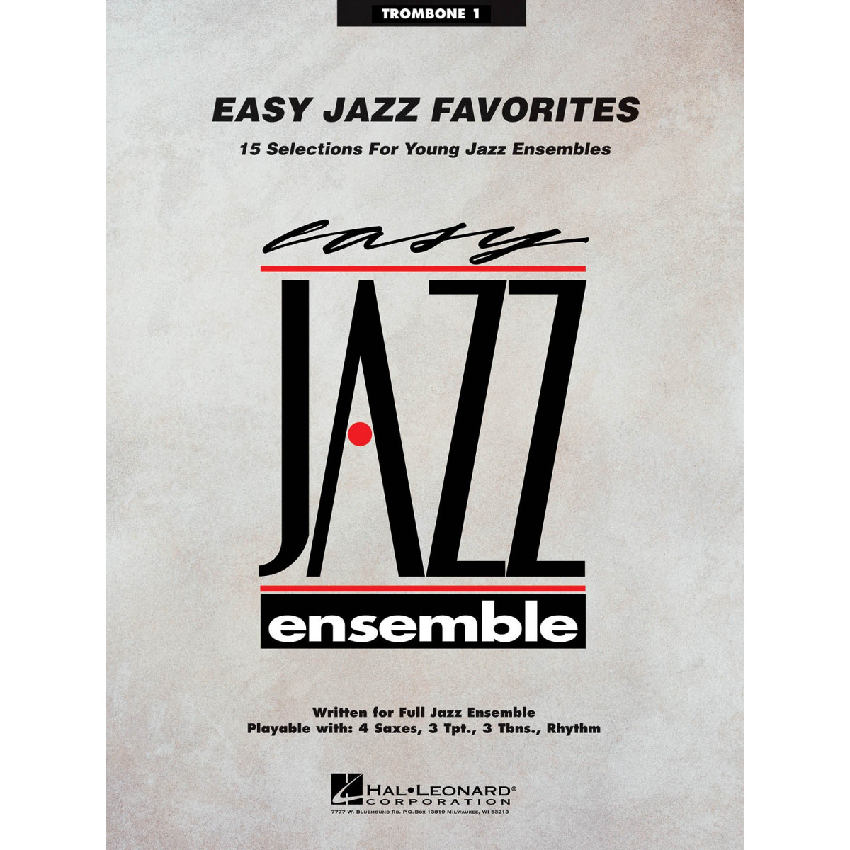 Easy Jazz Favorites - Trombone 1