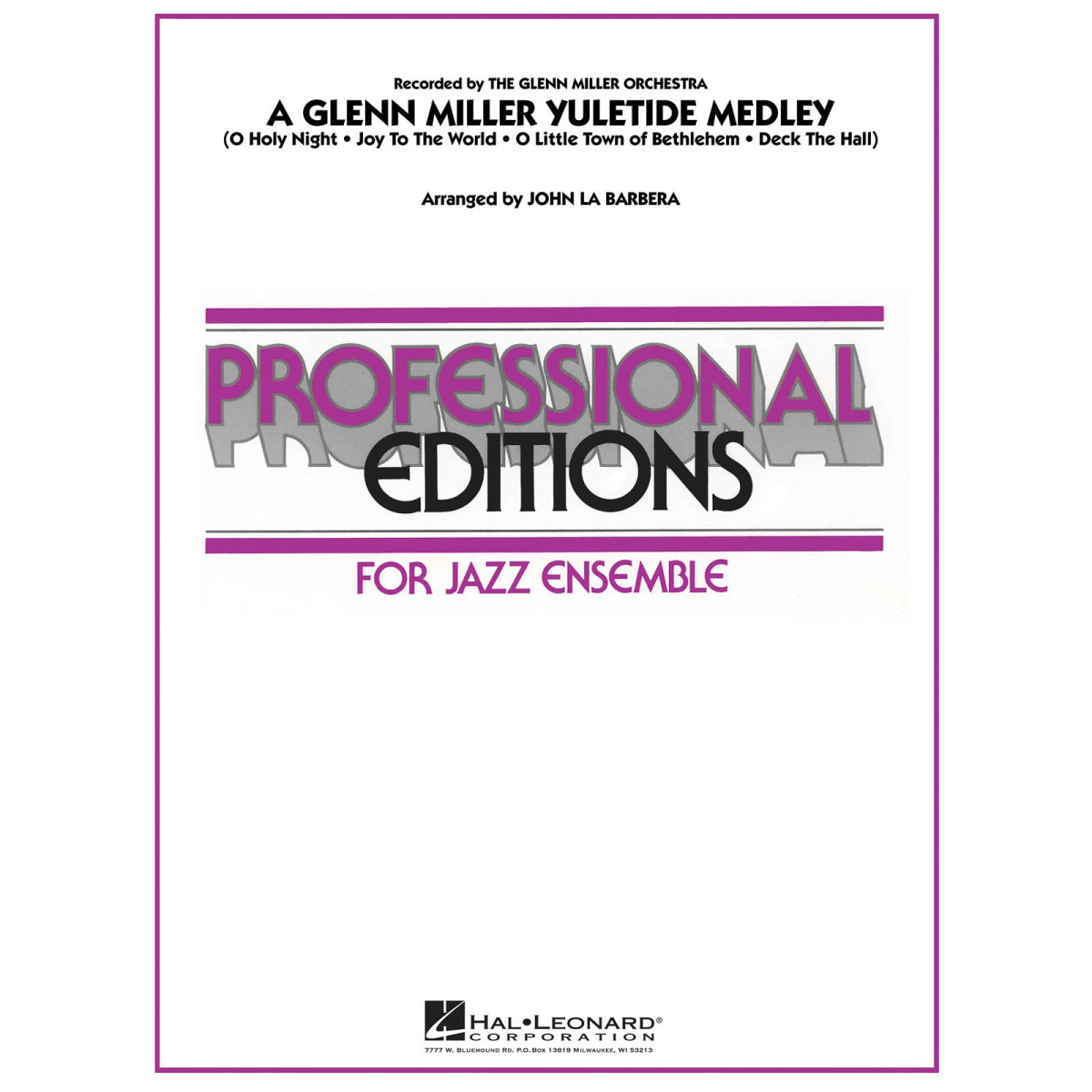 A Glenn Miller Yuletide Medley