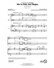 We've Only Just Begun