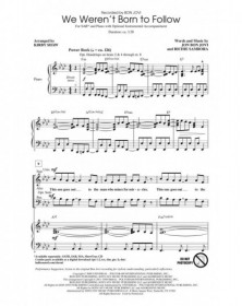 We Weren'T Born To Follow