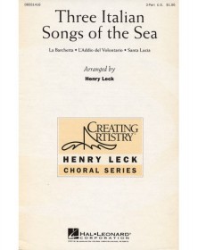 Three Italian Songs of the Sea
