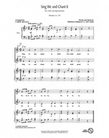 Sing We and Chant It
