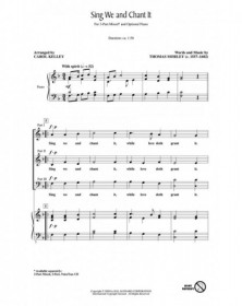 Sing We and Chant It