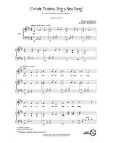Cantate Domino, Sing a New...