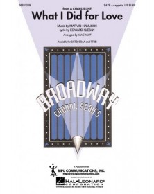 What I did for love (from a...