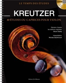 Le Temps des Études Kreutzer - Bruno Garlej - Hit Diffusion