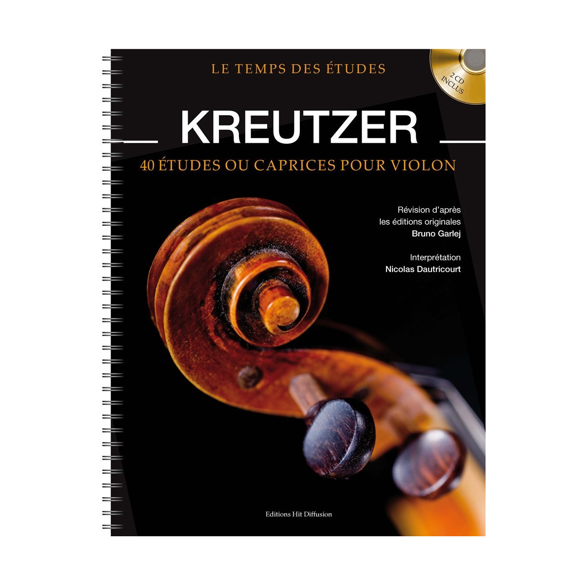 Le Temps des Études Kreutzer - Bruno Garlej - Hit Diffusion