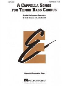 A Cappella Songs for Tenor...