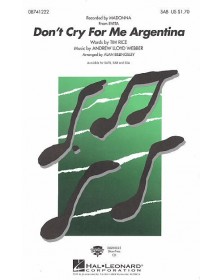 Don't Cry For Me Argentina