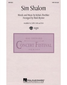 Sim shalom (SATB)
