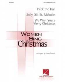 Women sing at Christmas