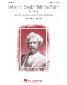 When in Doubt, Tell the Truth