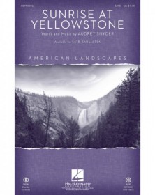 Sunrise at Yellowstone