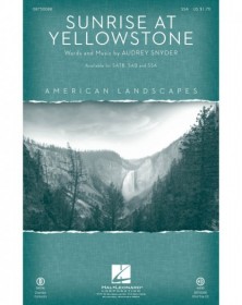Sunrise at Yellowstone