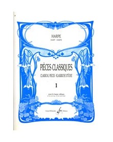 Pièces Classiques Vol. 1 - Harpe - Editions Gérard Billaudot