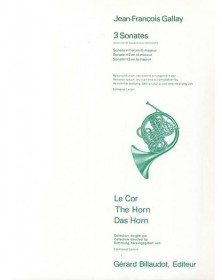 3 Sonates Cor Et Basson Ou Violoncelle