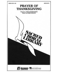 Prayer of Thanksgiving