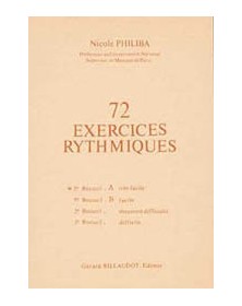 72 Exercices Rythmiques Volume 1A