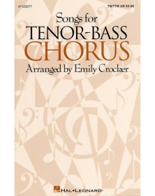 Songs for Tenor-Bass Chorus...
