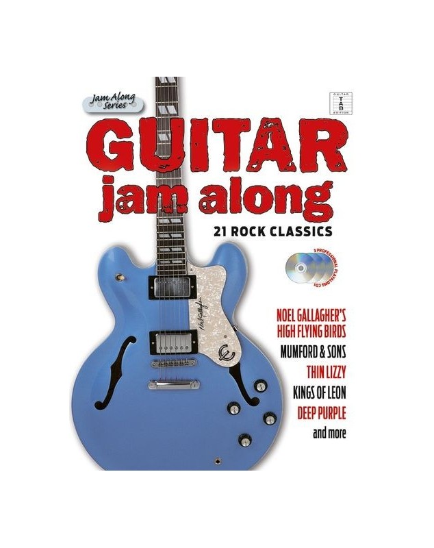 Guitar Jam Along: 21 Rock Classics