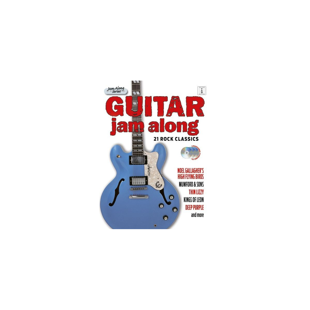 Guitar Jam Along: 21 Rock Classics