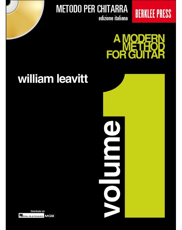 Metodo moderno per chitarra vol. 1 con CD
