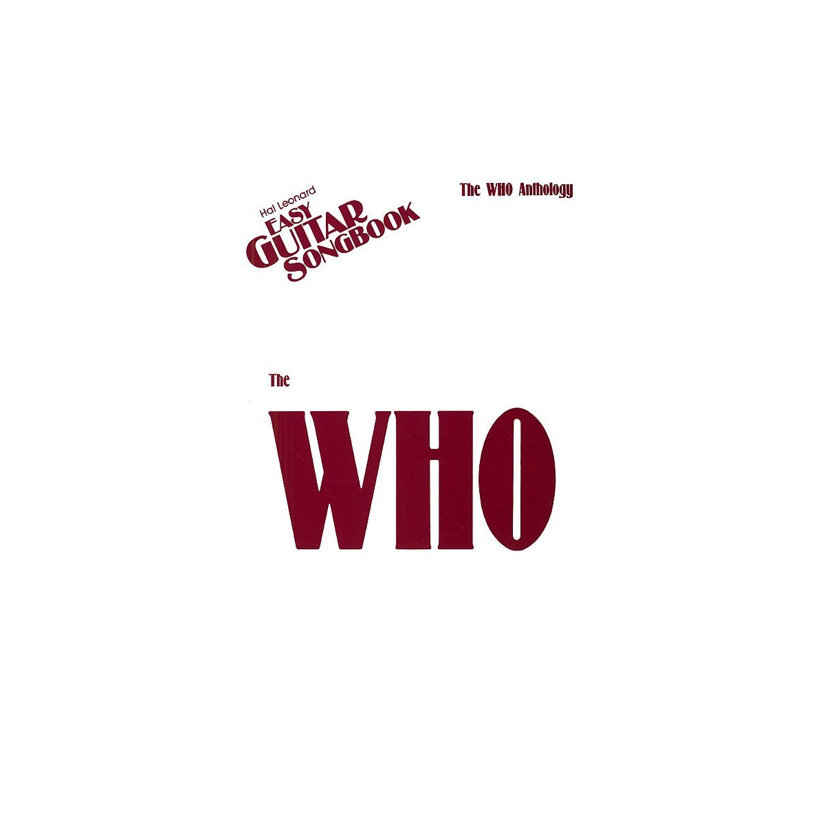 The Who Anthology