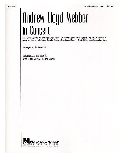 Lloyd Webber Andrew In Concert - Instrumental Pack