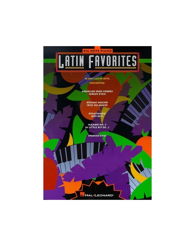 Latin Favourites Big-Note Piano