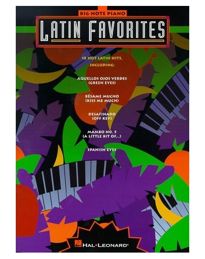 Latin Favourites Big-Note Piano