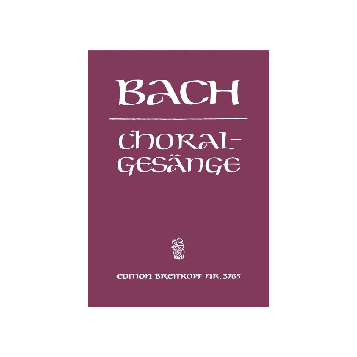J.S. BACH : 389 Choralgesänge