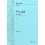 W.A. Mozart : Requiem KV 626 Choeur SATB et Piano
