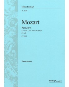 W.A. Mozart : Requiem KV 626 Choeur SATB et Piano