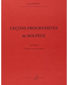 32 Leçons Progressives De Solfège - Vol. 2