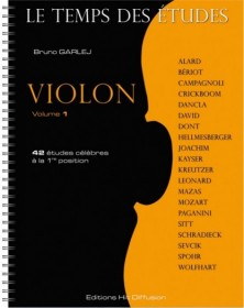 Le Temps des Études Violon - Bruno Garlej - Hit Diffusion