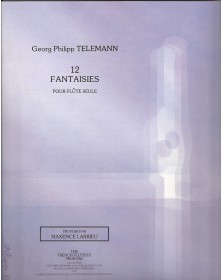 Telemann : 12 Fantaisies pour Flute Seule - Gérard Billaudot