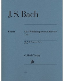 Le Clavier bien tempéré Volume 1 BWV 846-869 (édition sans doigtés)