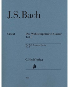 Le Clavier Bien Tempéré Vol 2 BWV 870-893 (édition sans doigtés)