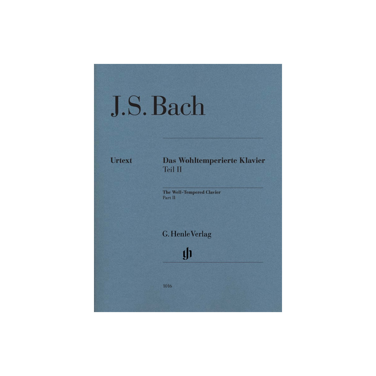 Le Clavier Bien Tempéré Vol 2 BWV 870-893 (édition sans doigtés)