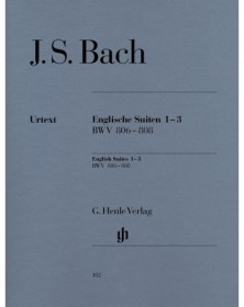 English Suites 1-3 BWV 806-808