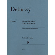 Debussy : Sonate pour flûte, alto et harpe