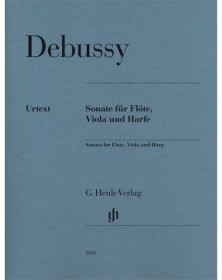 Debussy : Sonate pour flûte, alto et harpe