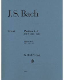 Partitas 4-6 BWV 828-830