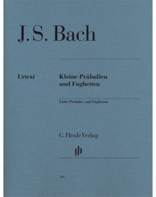 JS Bach : Petits Préludes et Fugues - Henle Verlag Urtext