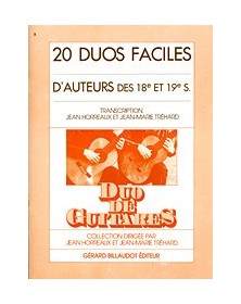 20 Duos Faciles D'Auteurs Des 18E Et 19E Siecles