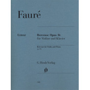 Gabriel Fauré : Berceuse Op. 16