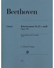 Beethoven : Sonate pour Piano n° 27 en mi mineur Opus 90