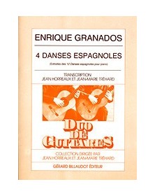 4 Danses Espagnoles (Nø3-4-11-12)