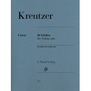 Rodolphe Kreutzer : 42 Etudes pour Violon - Henle Verlag